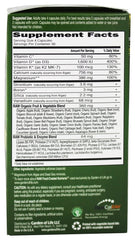 Garden of Life Vitamin Code RAW Calcium capsules show plant-based calcium for daily support.