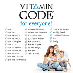 Garden of Life Vitamin Code RAW ONE for Men serving idea with water for easy daily use
