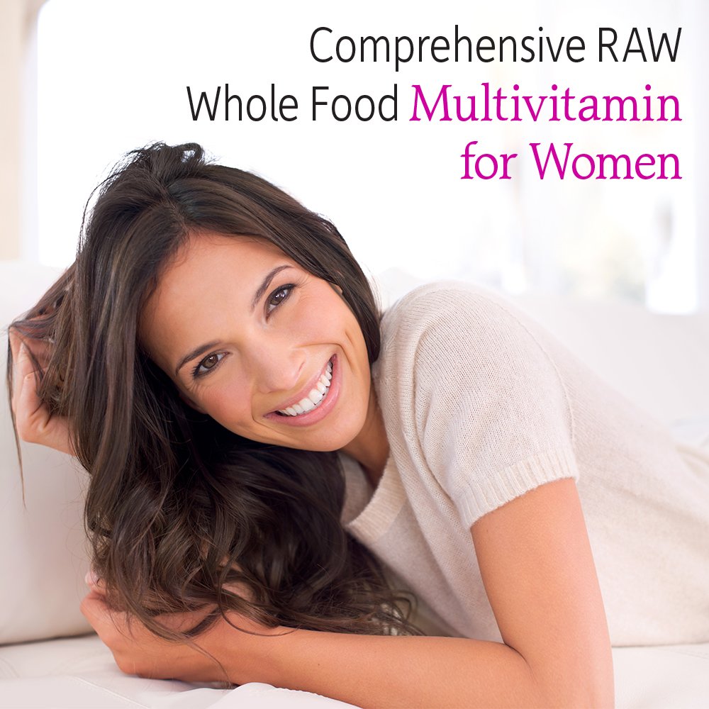 Garden of Life Vitamin Code Women nutrition facts show 17 vitamins and minerals