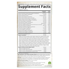 Garden of Life Organics Men’s Multi 40+ daily dosage demonstration in morning routine