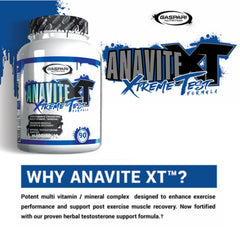 Gaspari Nutrition Anavite XT dosing scoop, illustrating an easy daily ritual for energy and recovery.