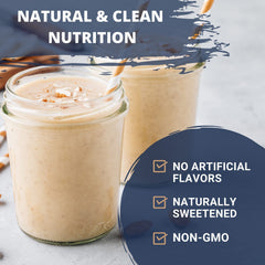 Gaspari Nutrition Bone Broth lifestyle shot with athlete demonstrates easy daily use.