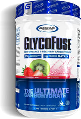 Gaspari Glycofuse Strawberry Kiwi tub ready for workout fueling and steady energy