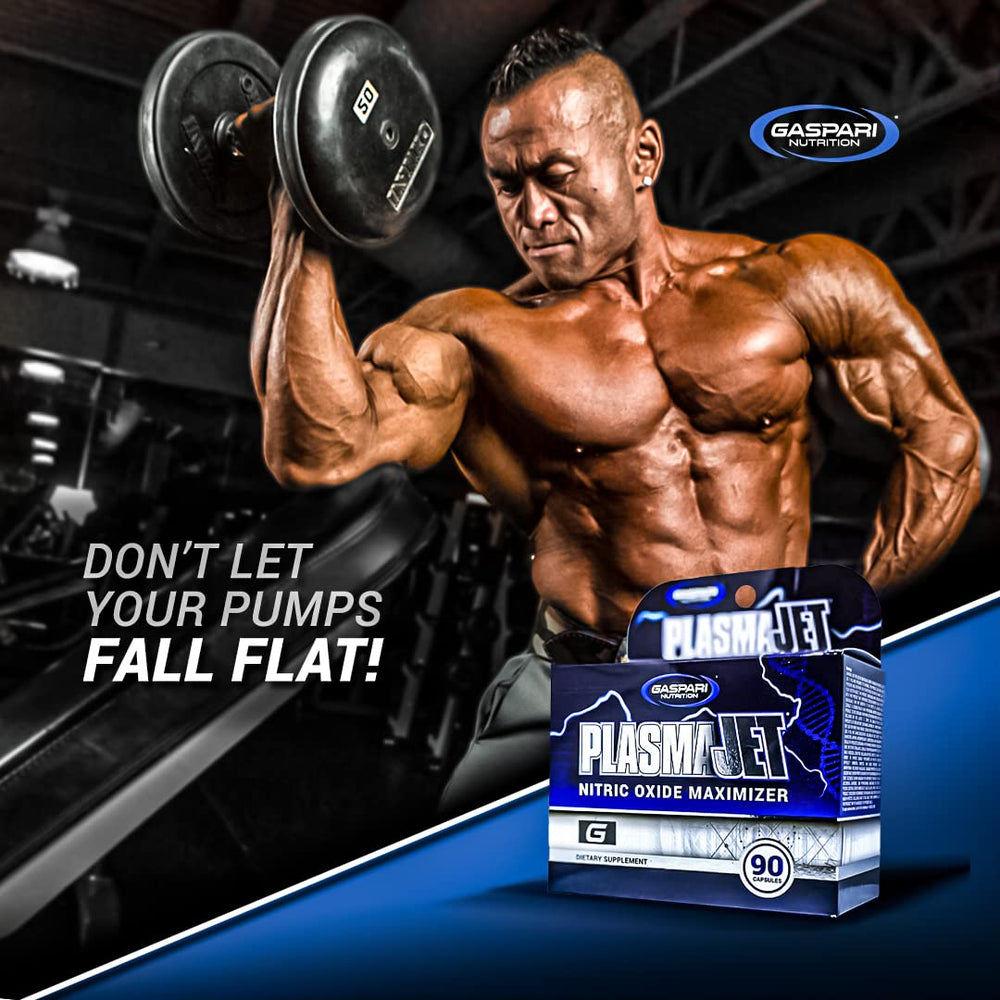 Gaspari Plasmajet daily routine setting conveys training-ready lifestyle.