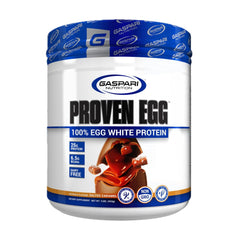 Gaspari Proven Egg protein powder tub, 1 lb, easy daily shakes