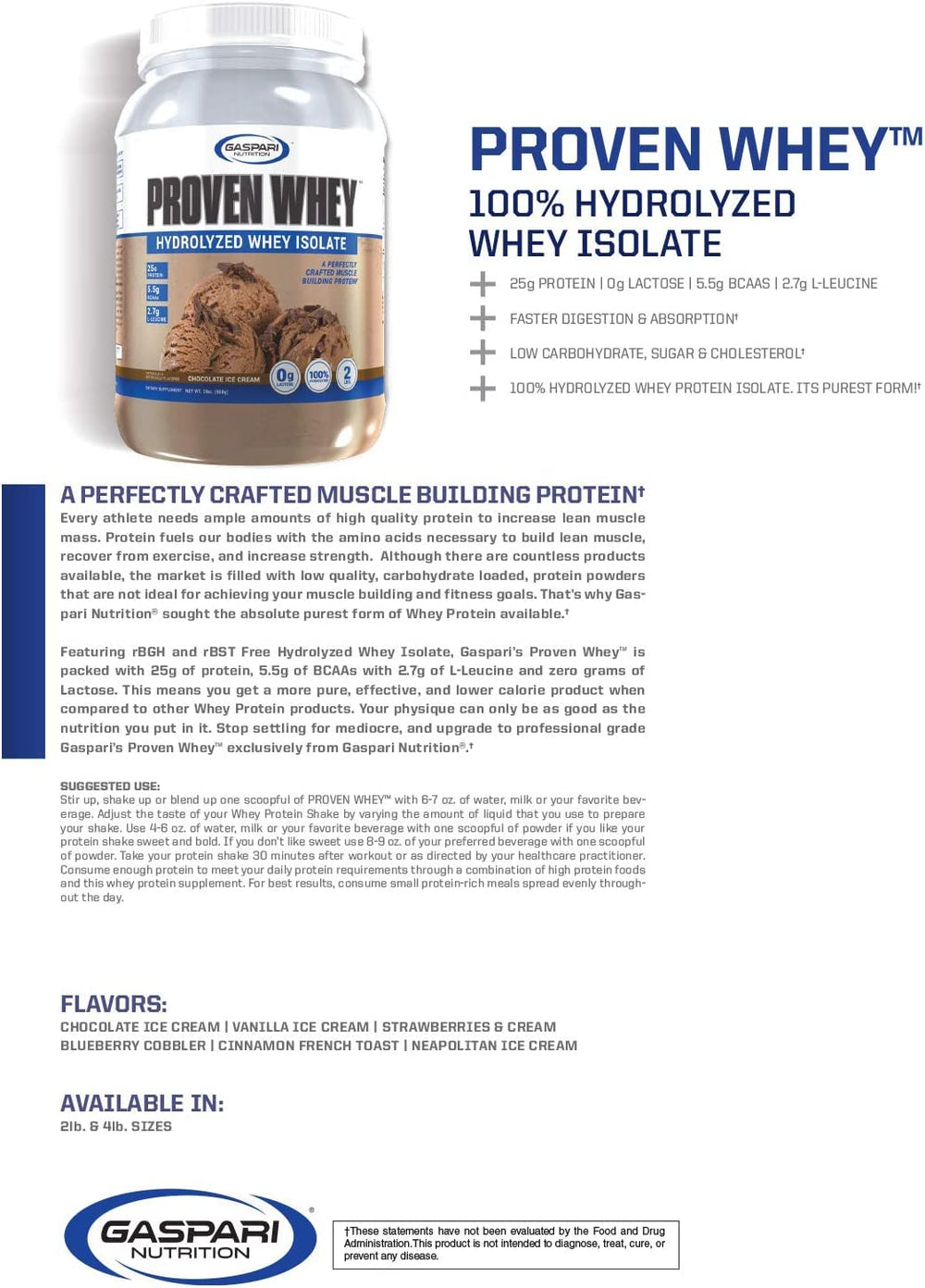 Gaspari Proven Whey ready-to-shake moment for busy days