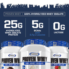 Gaspari Proven Whey strawberries-cream flavor with appealing aroma and taste