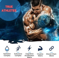 Gaspari SuperPump Max powder dissolving into water demonstrates rapid hydration and mixability.