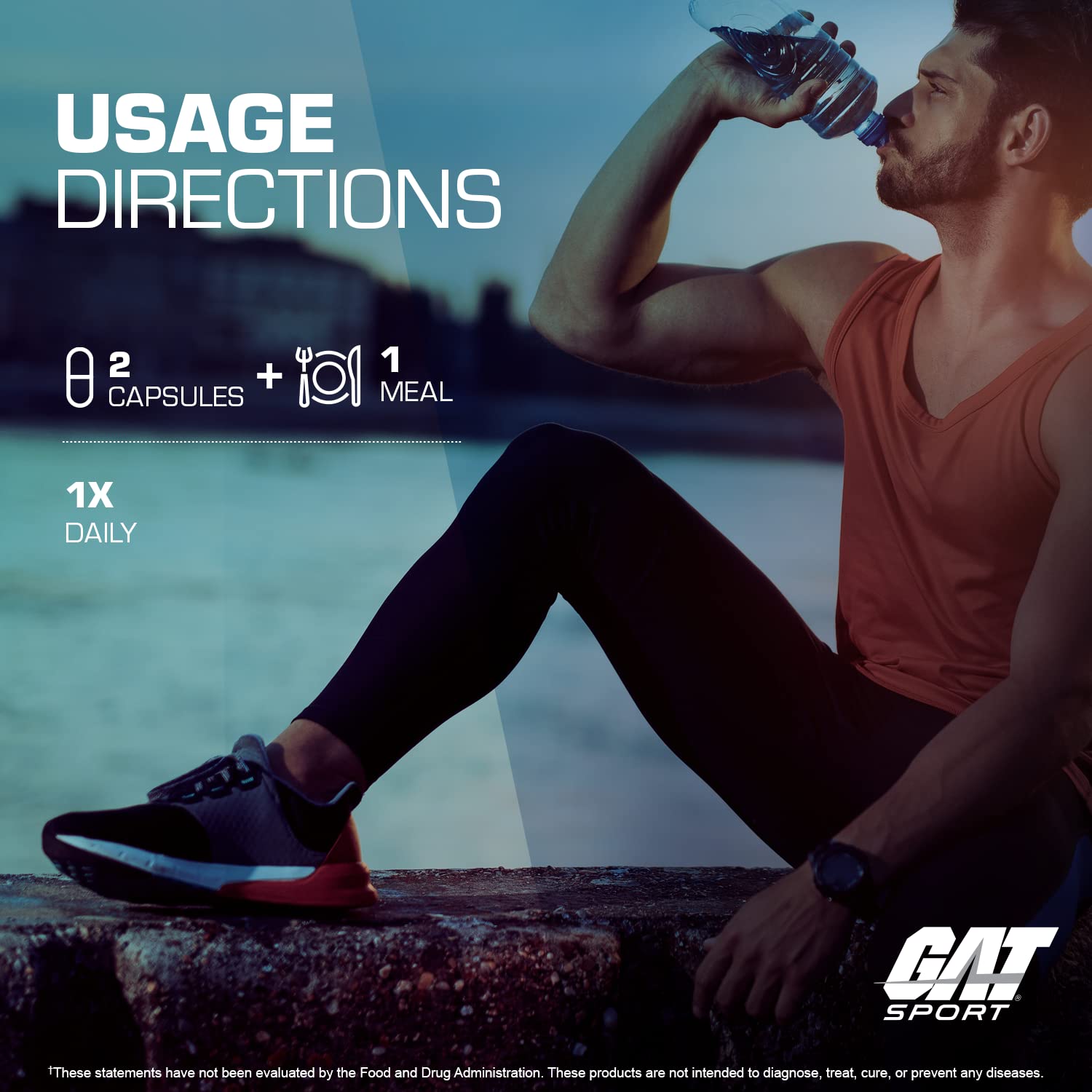 Close-up of tablet texture from GAT SPORT Men's Multi + Test