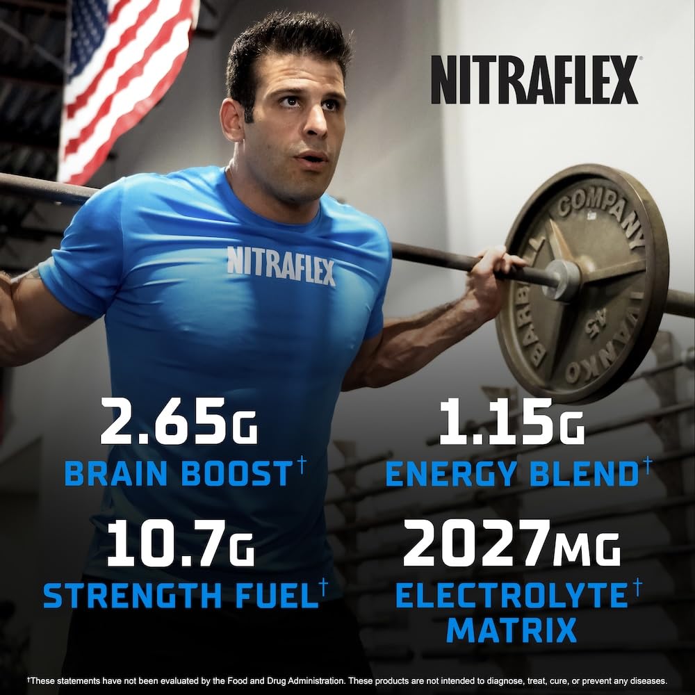 GAT SPORT Nitraflex Ultra powder pile showing texture