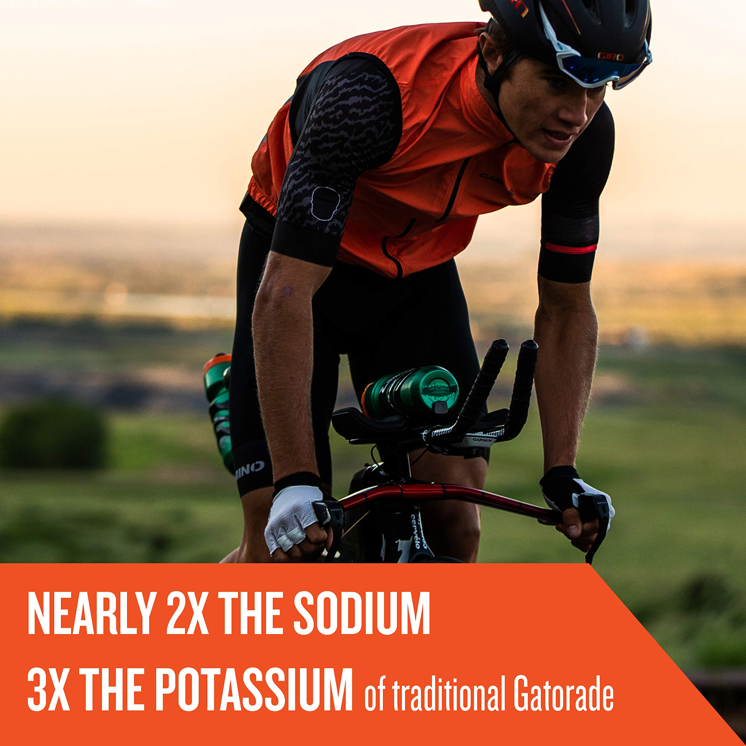 Nutrition label on Gatorade Endurance Formula Powder Cherry for informed hydration choices