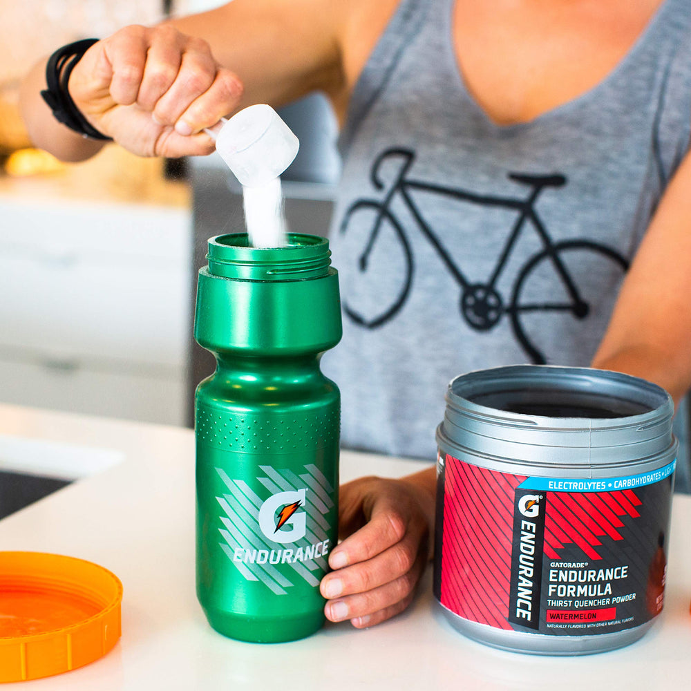 Gatorade Endurance Formula powder watermelon dissolving in water
