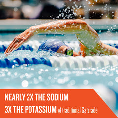 Scoop of Gatorade Endurance Formula watermelon powder for workouts
