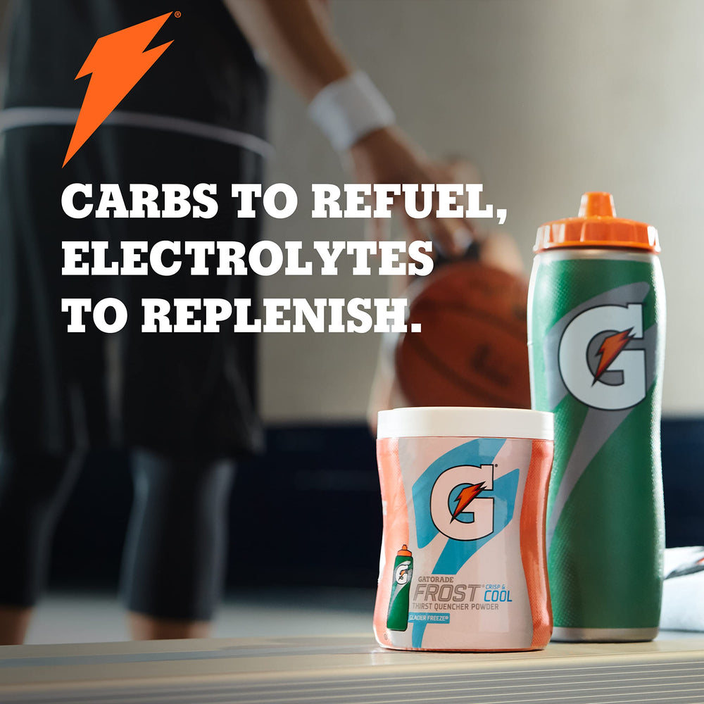 Gatorade orange flavor powder packet for quick hydration mix.