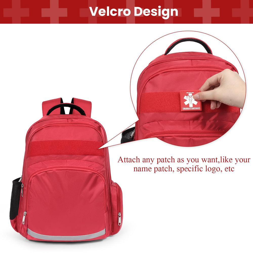 Gatycallaty first-aid backpack durable material withstands rugged use outdoors