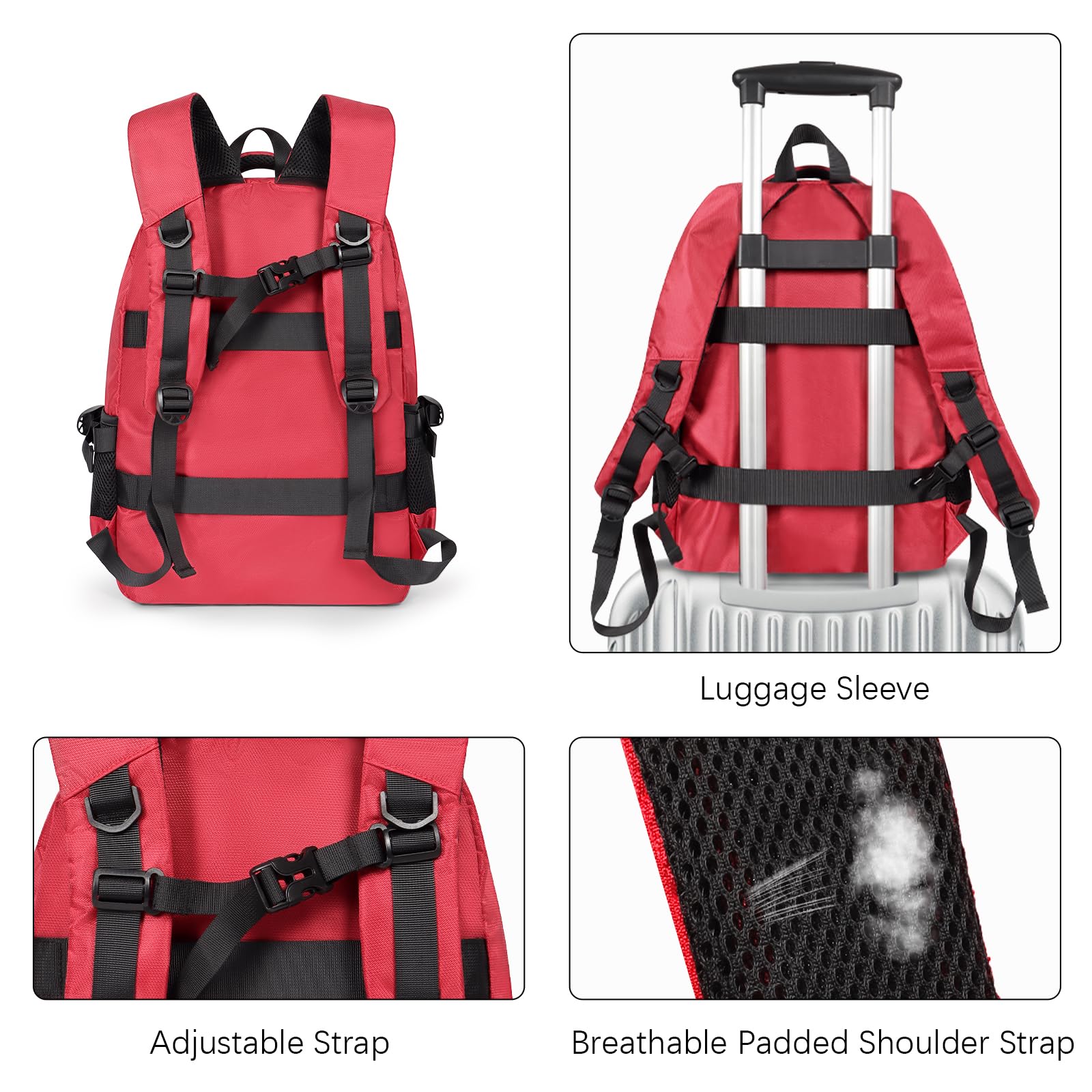 Gatycallaty red option offers bold visibility during outdoor activities.