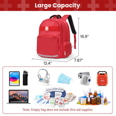Gatycallaty first-aid backpack shoulder straps for comfortable all-day carry