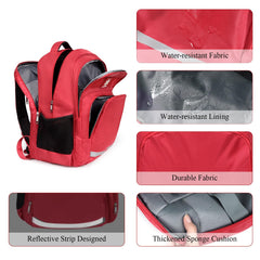 Gatycallaty first-aid backpack weatherproof coating keeps contents dry