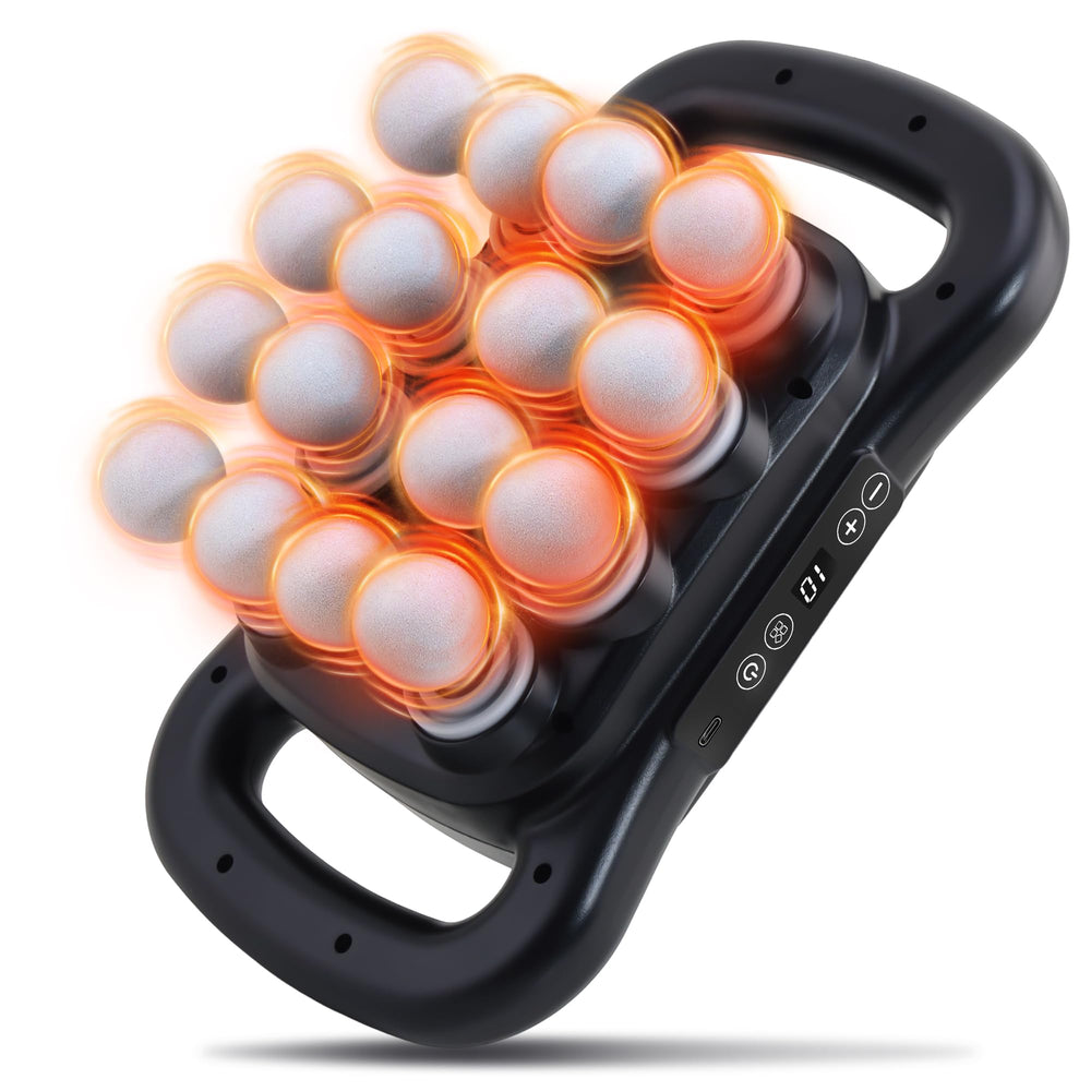 GAXEZO 16-head massage gun set for targeted deep tissue relief at home