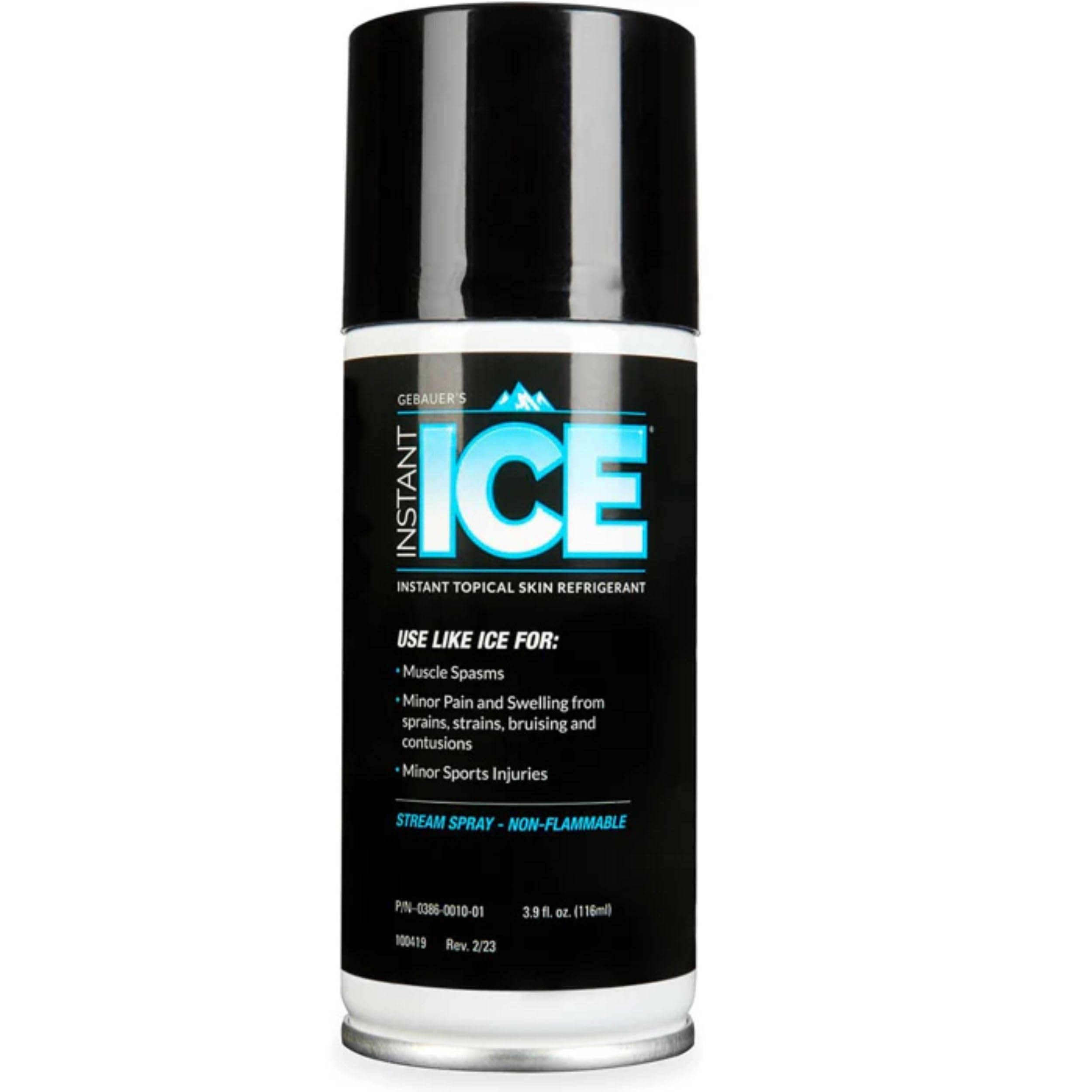 Gebauer Instant Ice Stream Spray cools minor injuries on contact