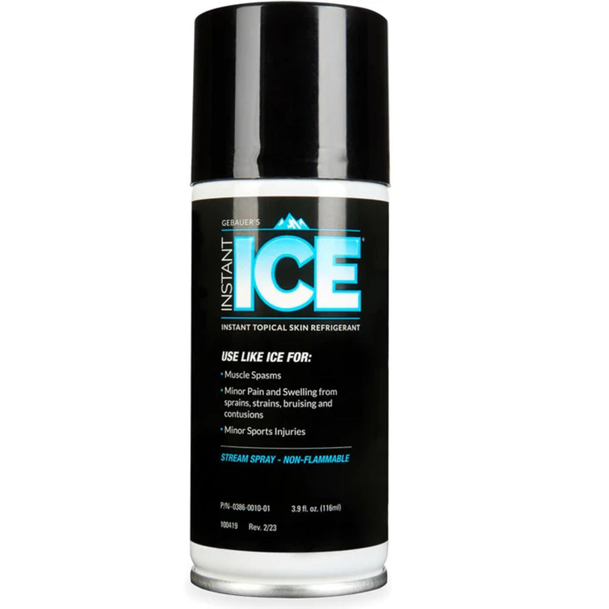 Gebauer Instant Ice Stream Spray cools minor injuries on contact