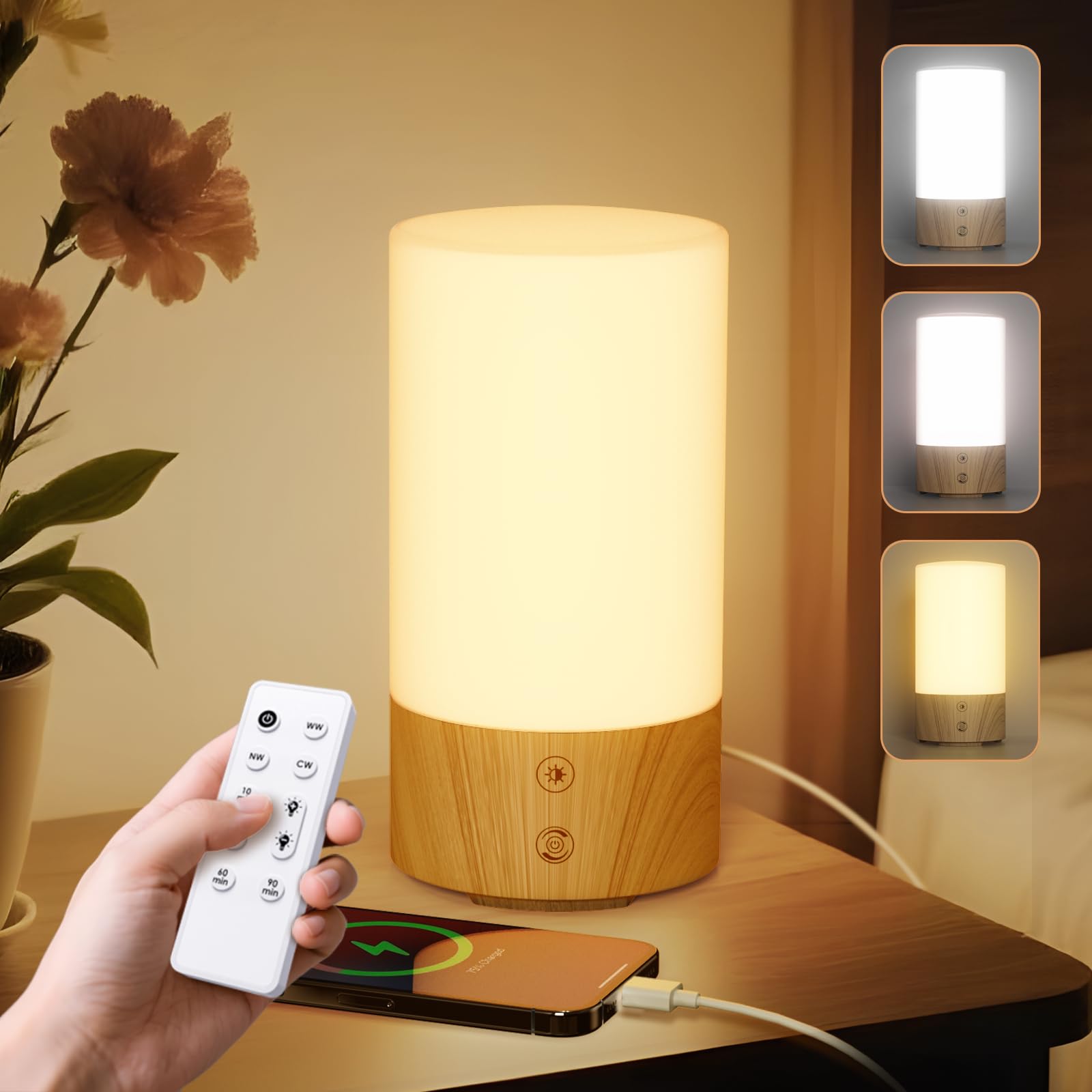 Geecent light therapy lamp 10000 lux offers bright mornings and even room glow