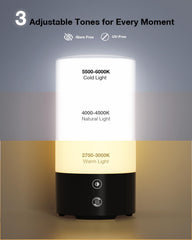 Geecent Sun Lamp brightness control offers multiple levels for any task.