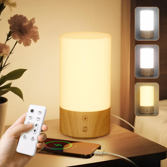 Geecent Sun Lamp on a desk providing 10,000 lux daylight for energized mornings.