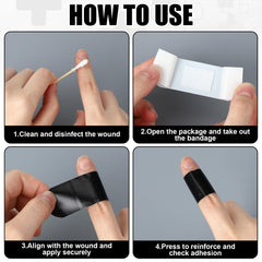Geiserailie 3x1 inch bandages offer versatile use across arms, hands, and joints.