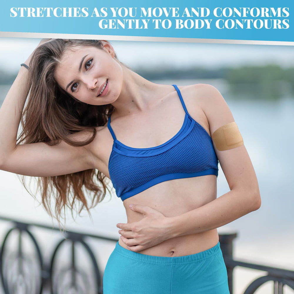 Geiserailie breathable fabric bandage material demonstrates flexible comfort