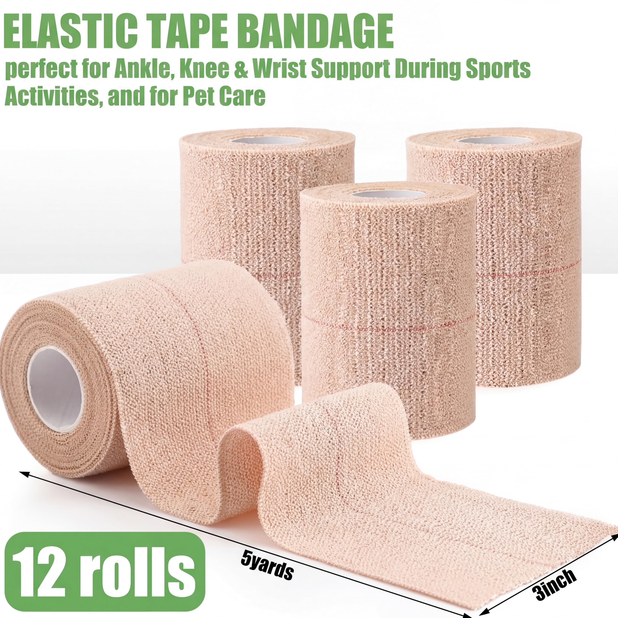 Geiserailie elastic fabric bandage detail shows stretchy, skin-friendly backing.