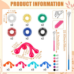 Geiserailie finger massage rings enhance fingertip massage and circulation