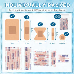 Geiserailie individual bandage packaging ensuring hygiene and easy access