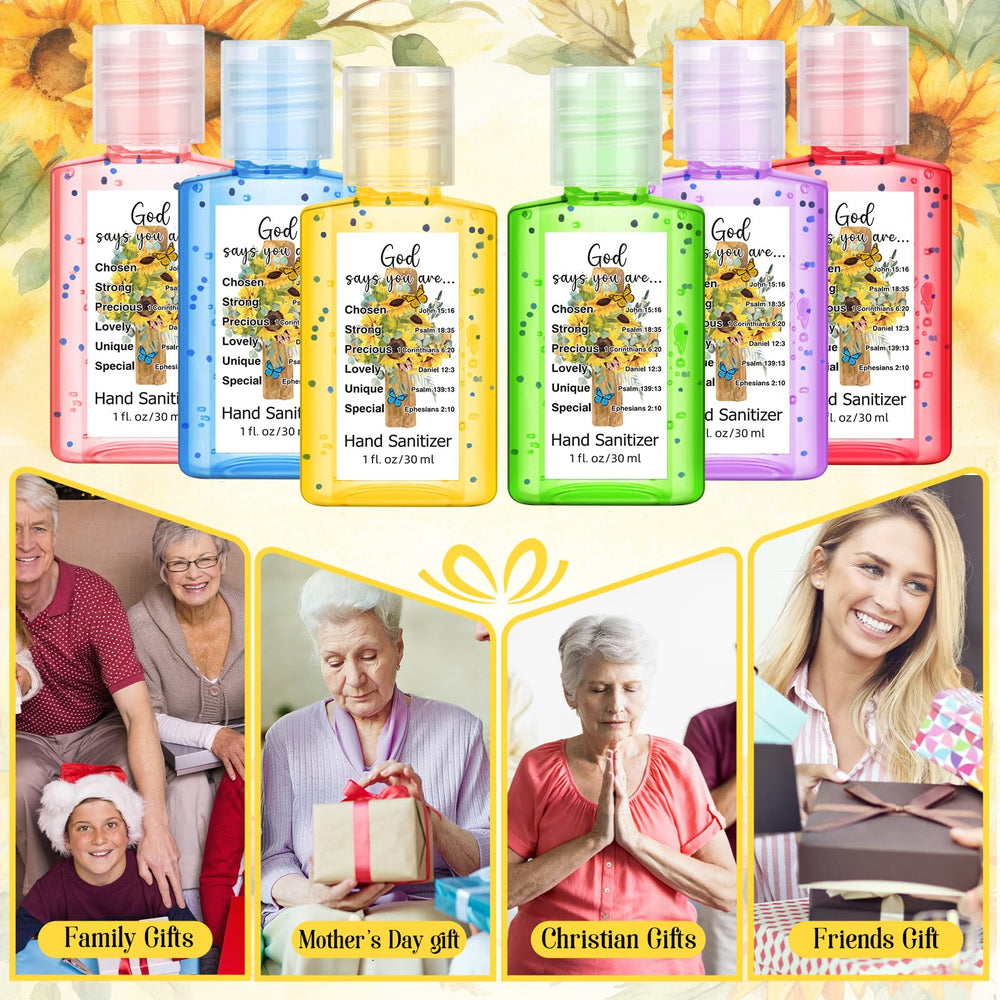Gejoy Christian party favors hand sanitizer for guest keepsakes