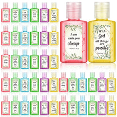 Gejoy eucalyptus leaf Bible hand sanitizer bulk pack for church events