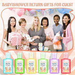 Gejoy Gardenia scented mini sanitizer 1oz, ideal party gift for guests.