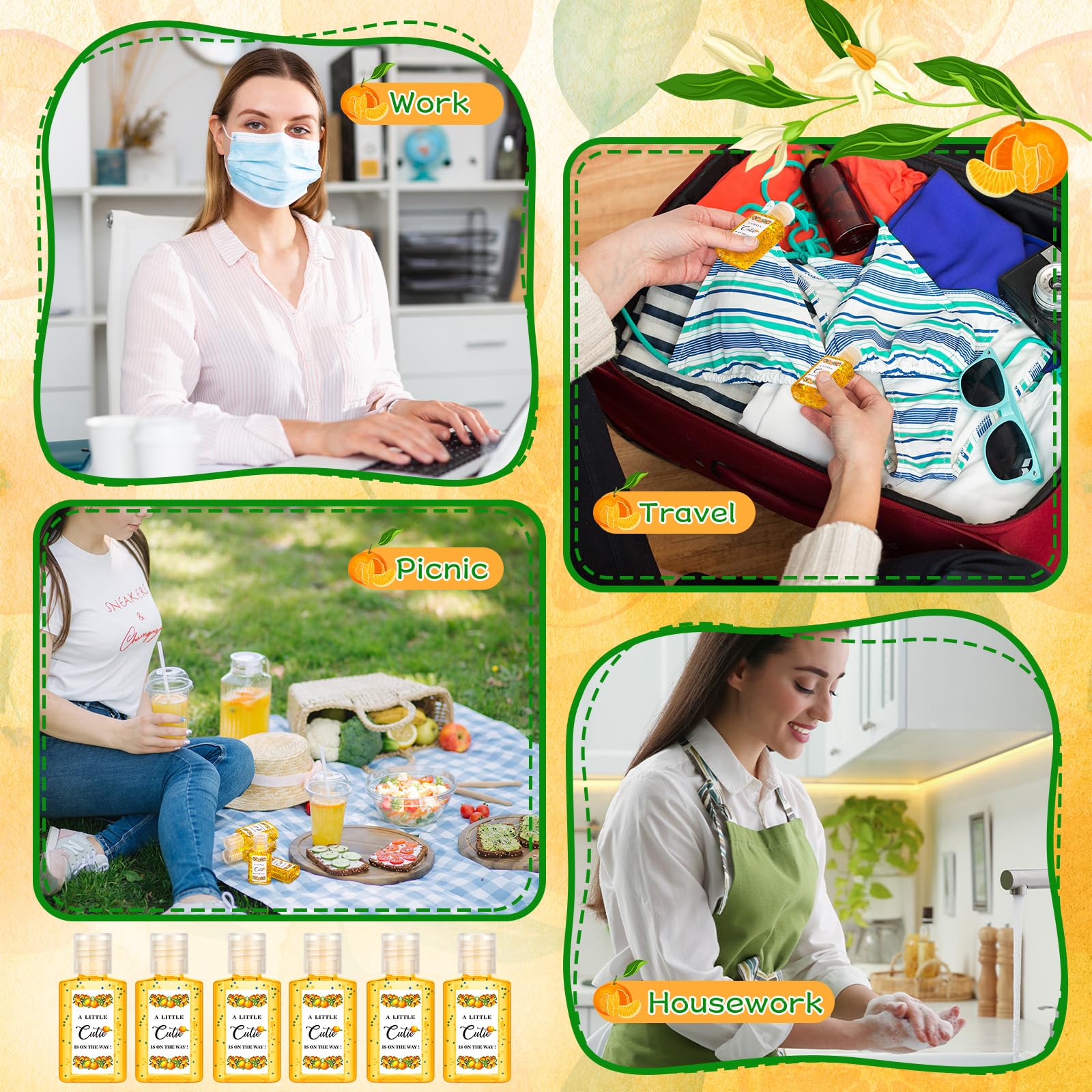 Gejoy hand sanitizer at events helps guests refresh when needed