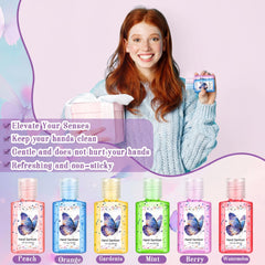 Gejoy mint scented sanitizer for quick refresh.