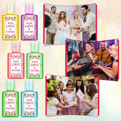 Gejoy six-scent 1oz sanitizer, convenient pocket size for on-the-go use.