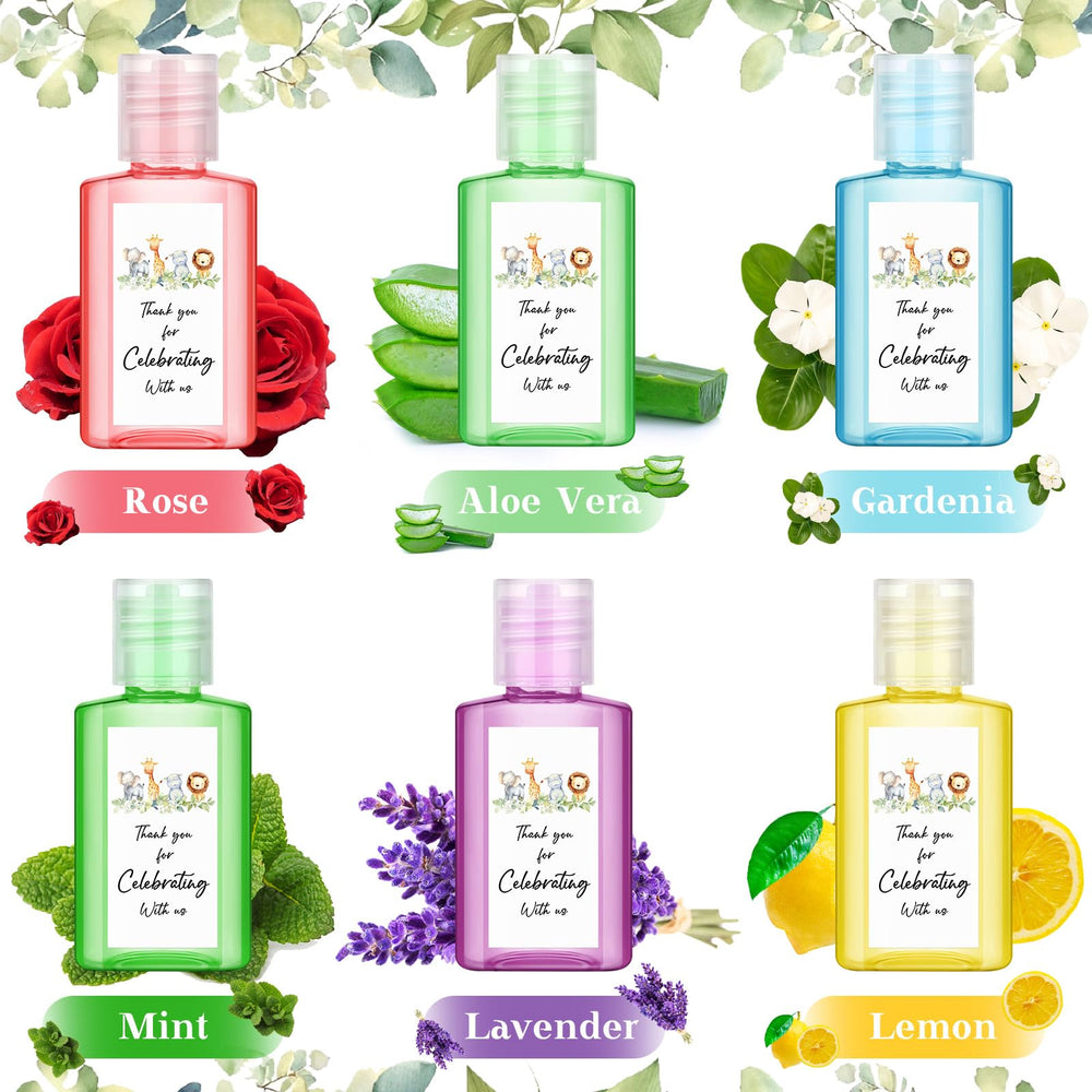 Gejoy thank-you label safari design adds elegance to party favors