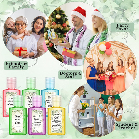 Gejoy travel-size 1 oz hand sanitizer, scented for on-the-go cleansing