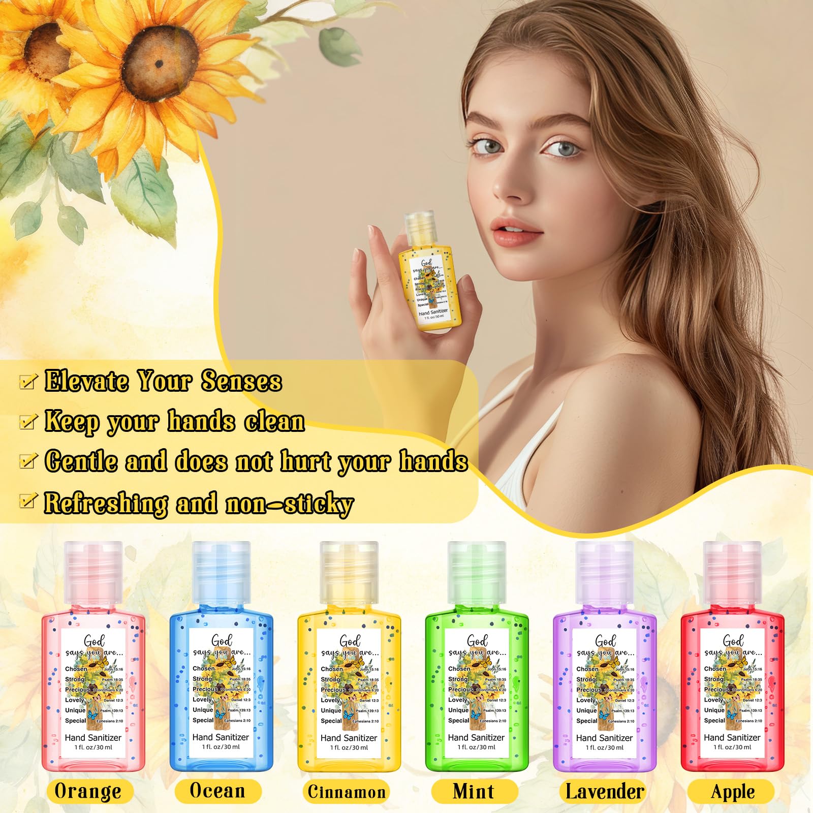 Gejoy travel-friendly hand sanitizer fits pockets and purses