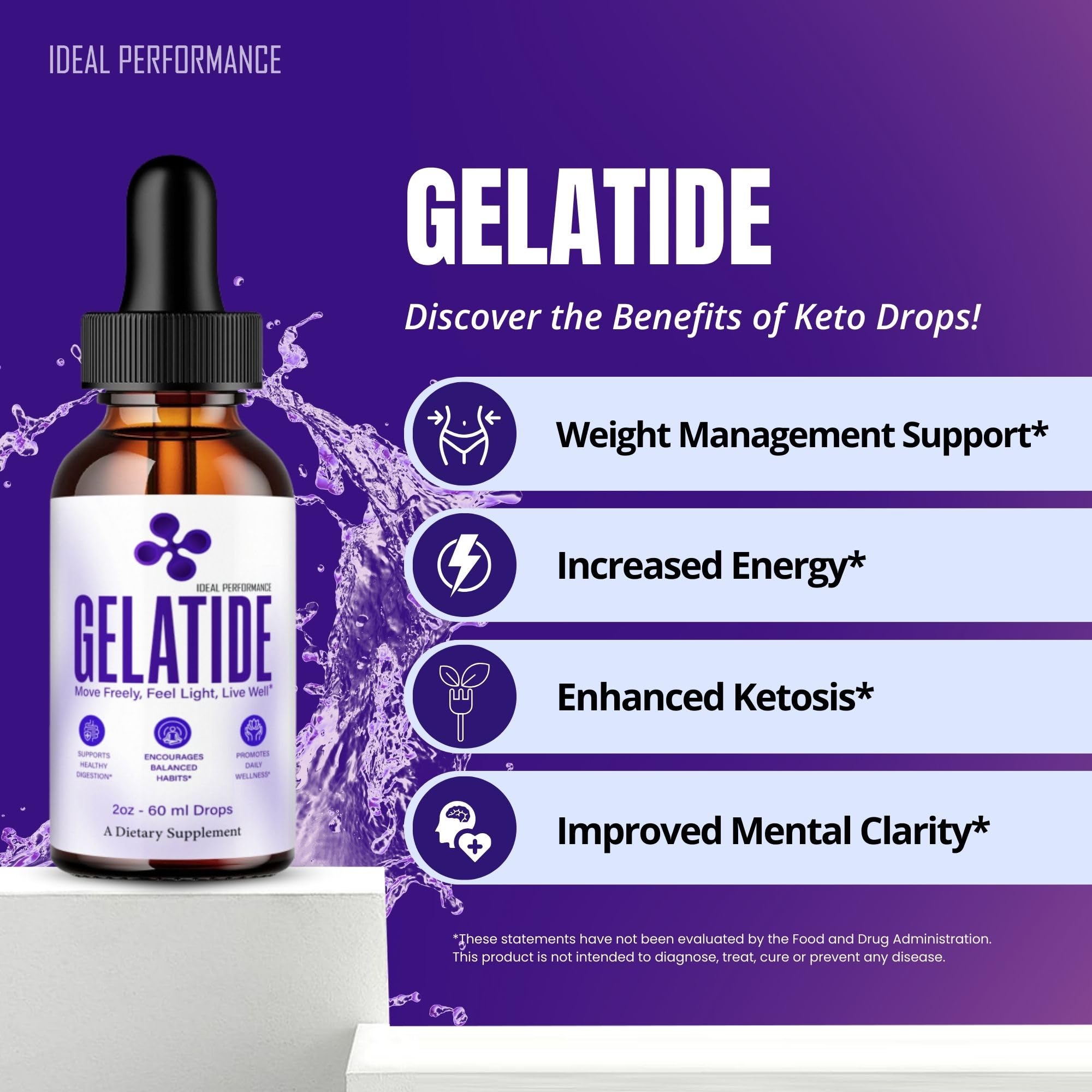 Gelatide Drops-active-lifestyle-use depicts on-the-go supplementation between workouts.