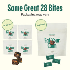 GEM Calm Bite packaging on shelf inviting daily calm