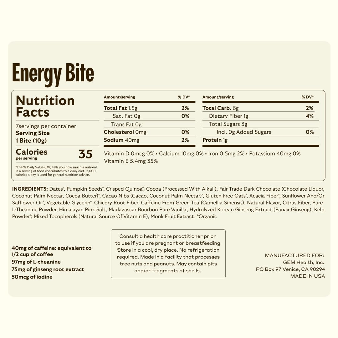 GEM GLP-1 Booster packaging image emphasizes vegan gluten-free appeal.