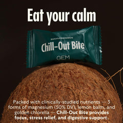 GEM Calm Bite ingredients from real foods highlighted