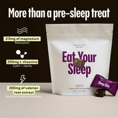 GEM Sleep Aid supports a nightly routine with melatonin-free formula