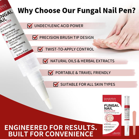 Gemächlich ZuHause twist-brush pen for easy, mess-free nail care on the go