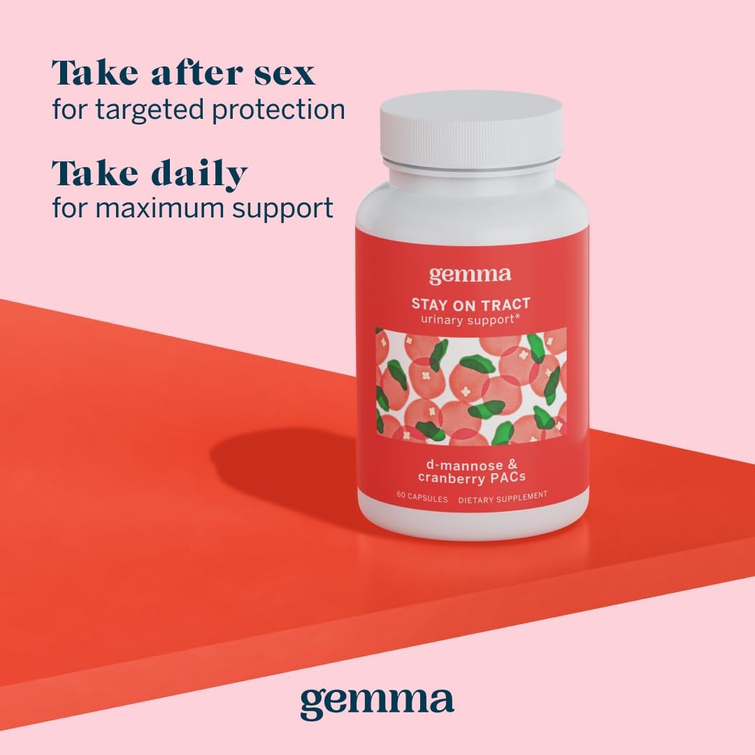 Gemma Stay On Tract boxed bottle ready for on-the-go use.