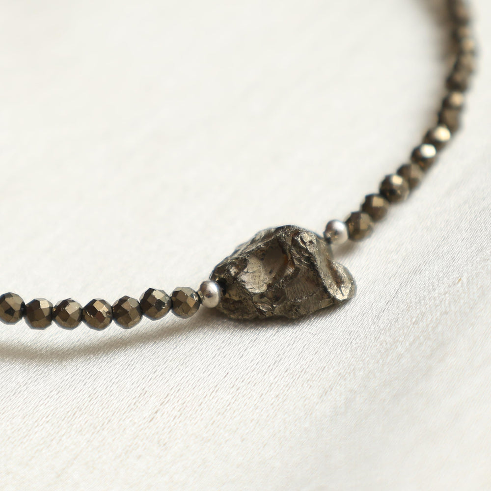 Gempires boho-minimalist style bracelet complements casual and formal outfits.